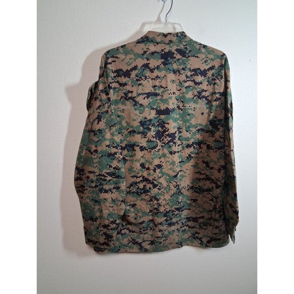USMC American Apparel Military Fatigues Camo Jacket Grunge Y2K Sz Medium Regular - Picture 2 of 7